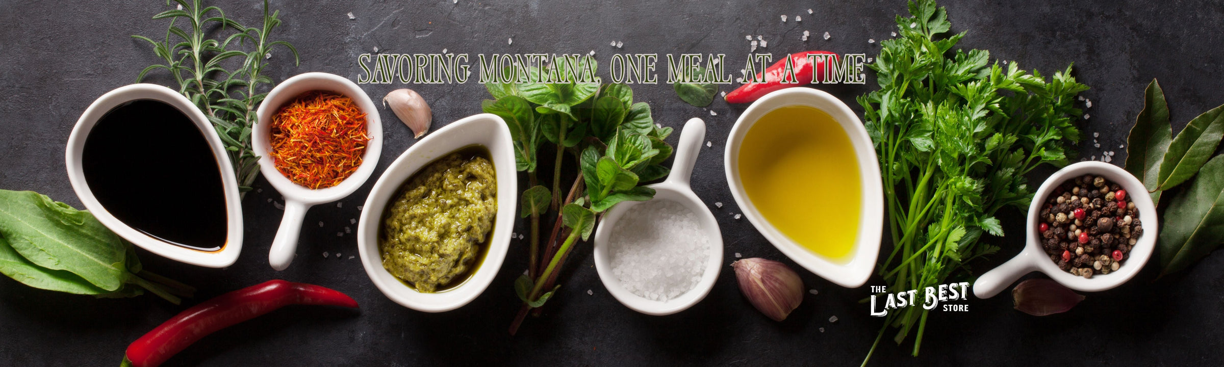 Sauces, Seasonings, Oil, & Vinegar
