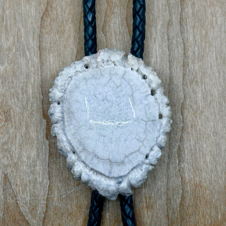 Plain Antler Bolo Tie—one of a kind western bolo tie made from real antler in Montana by 406 Antlery