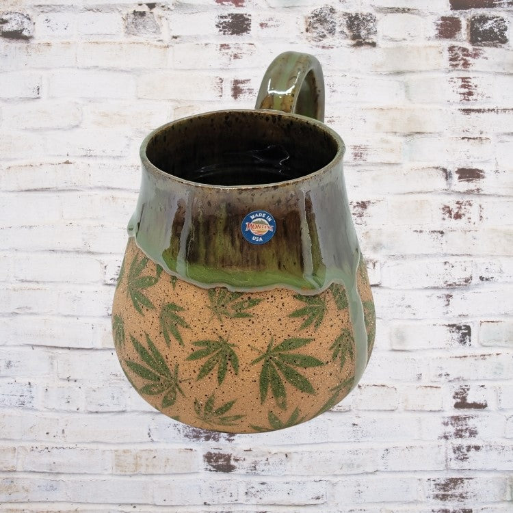 Ceramic Leaf Mug