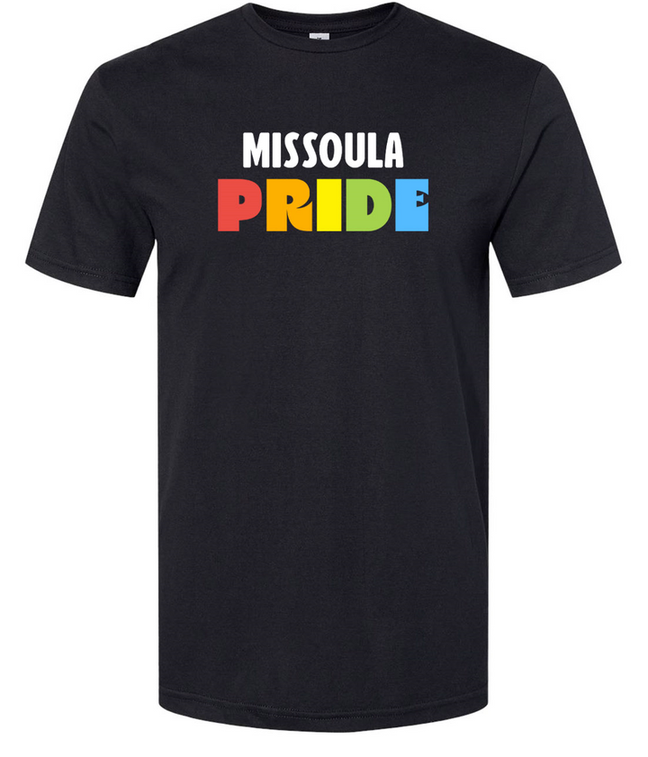 Missoula Pride T-Shirt - Black or Purple