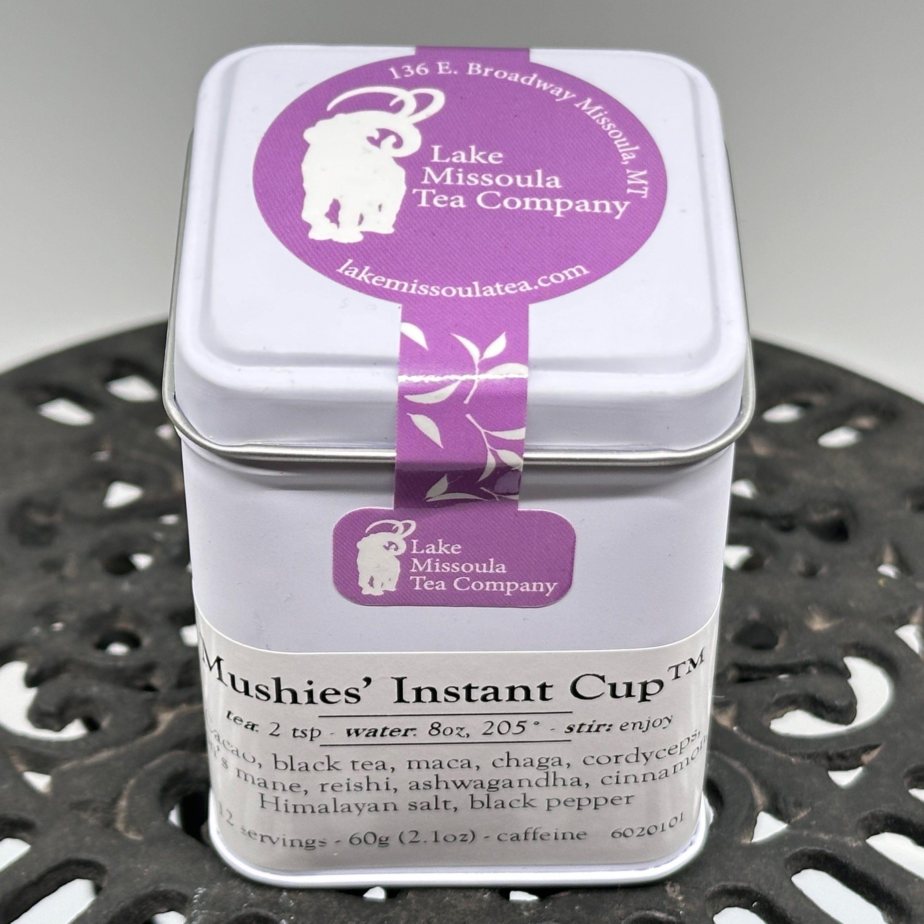Mushies' Instant Cup - Tea, Cacao, Mushrooms & Spices Drink Blend