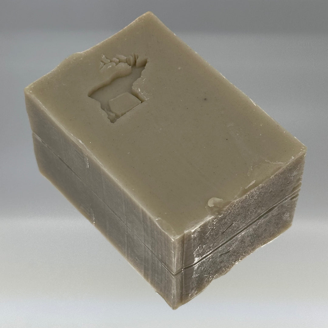 Elk Stamped Soap - Lavender, Sage, Moss, Fern and Musk - handcrafted bar soap made in Montana by Rock Creek Soaps