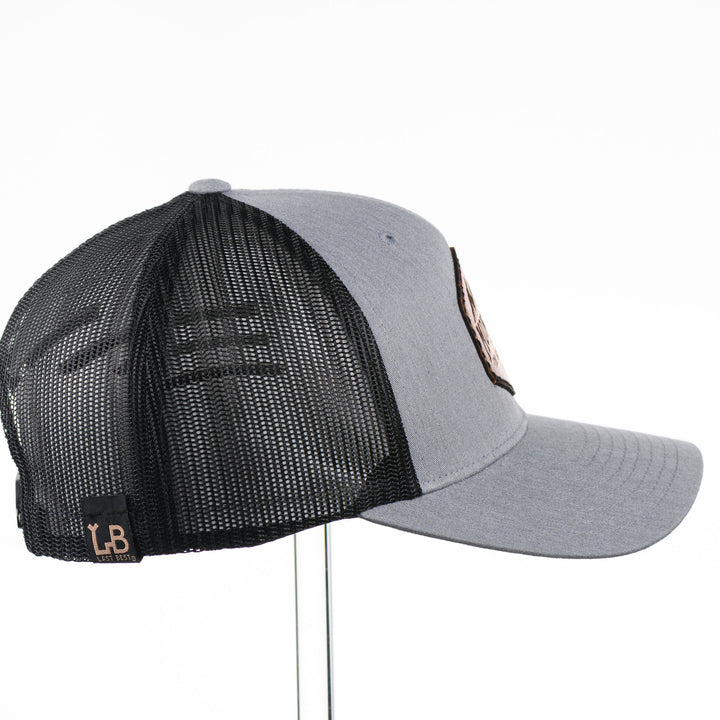 Montana, The Last Best Place Leather Patch Hat