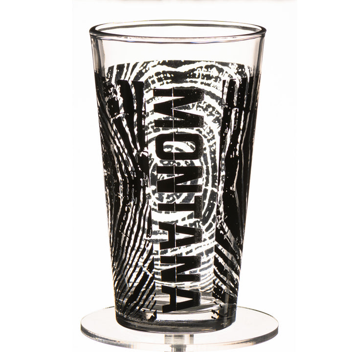 Wood Ring Montana Full Wrap Pint Glass