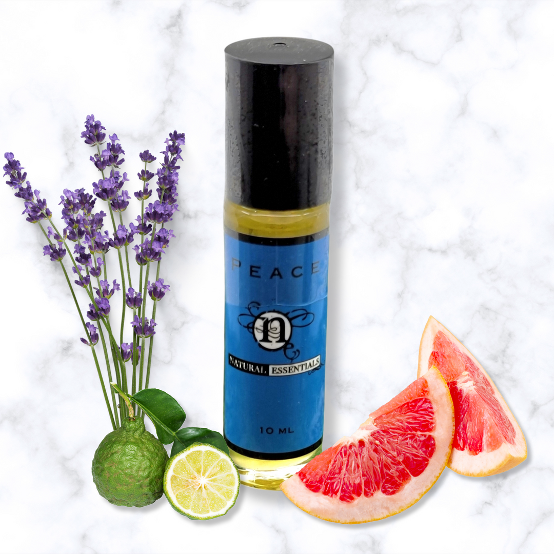 Peace Essential Oil Roller - Bergamot, Grapefruit, Palmarosa & Lavender