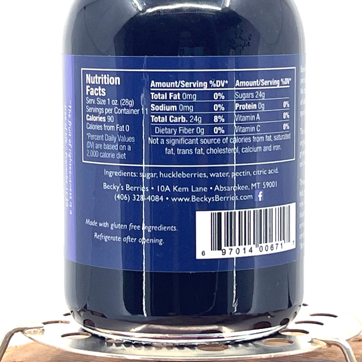 Wild Huckleberry Syrup