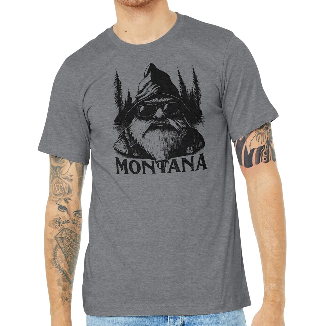 Gnome with Sunglasses - Unisex Soft Blend Tee