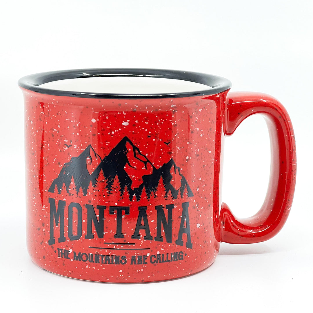 Western Campfire Mug Mountains Are Calling