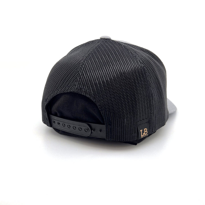 Montana The Last Best Place All Wood Patch Trucker Hat