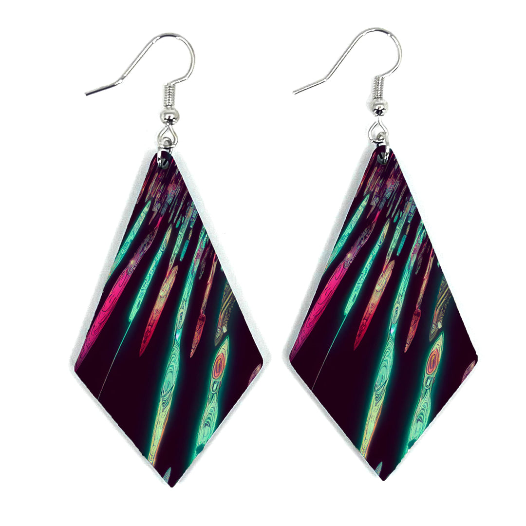 Light Speed Diamond Earring
