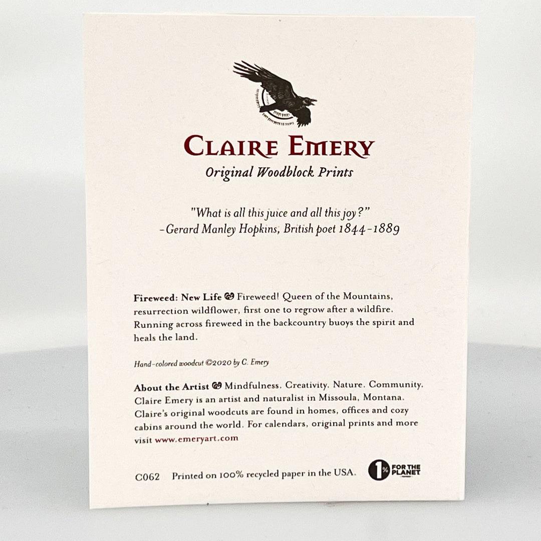 Fireweed: New Life Card