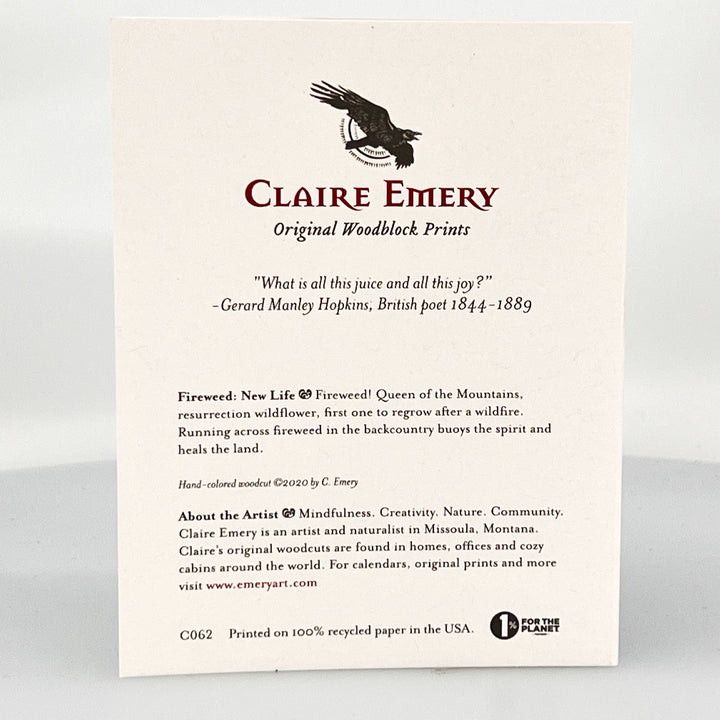 Fireweed: New Life Card