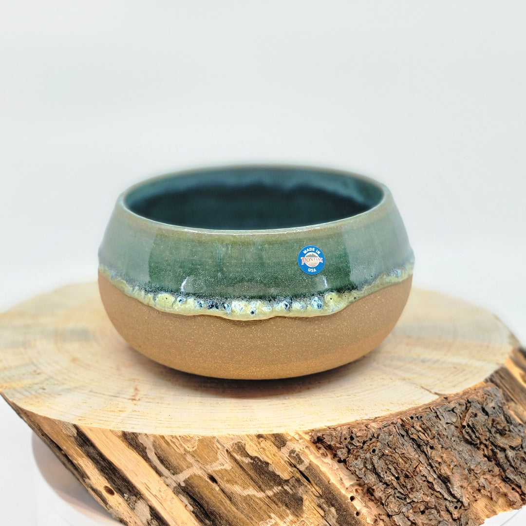 Green Drip Bowls