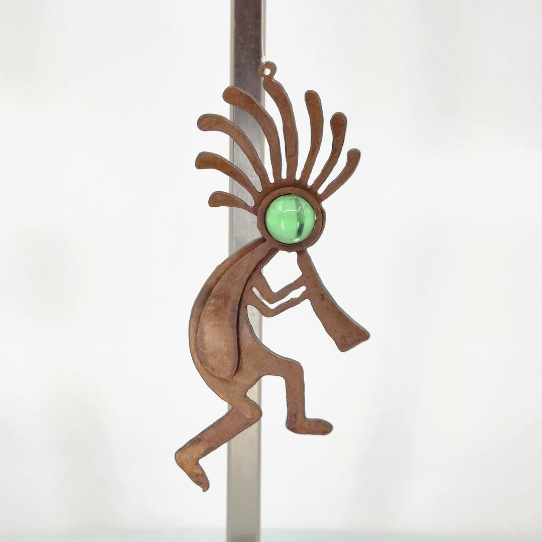 Hanging Kokopelli Metal Art