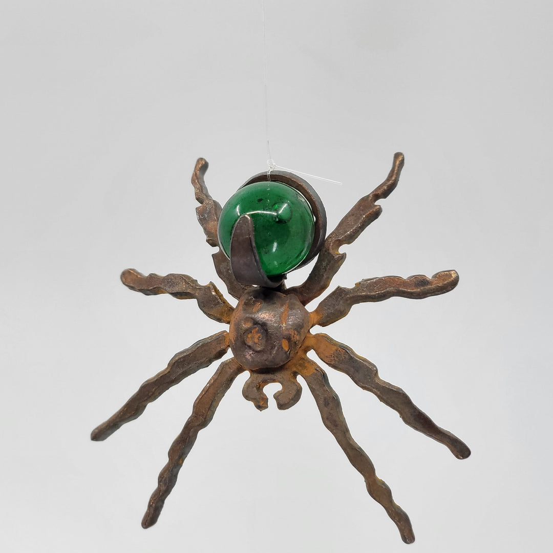 Hanging Spider Metal Art - Large