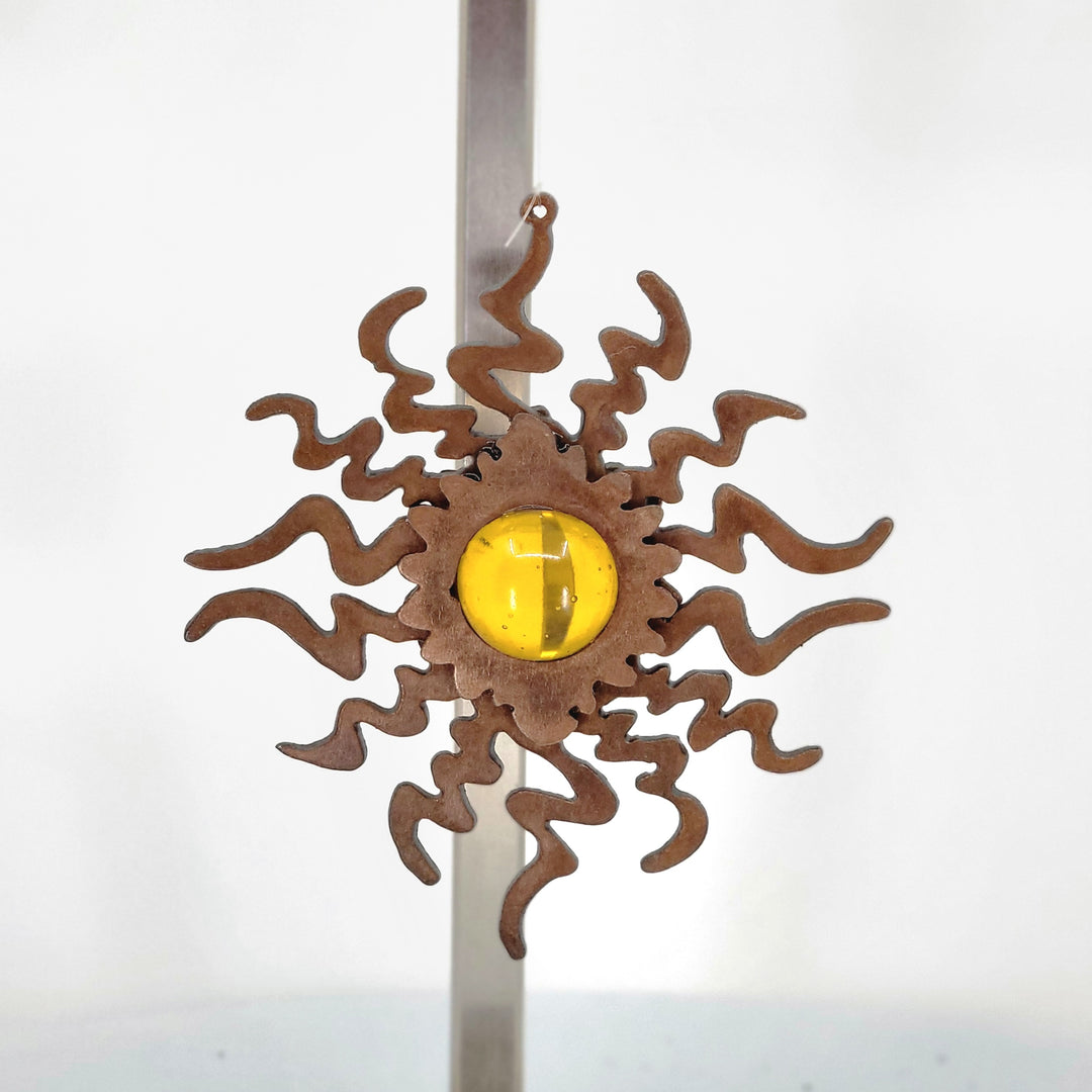 Hanging Sun Metal Art