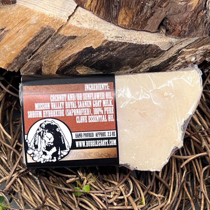 Clove Bubble Goat Soap