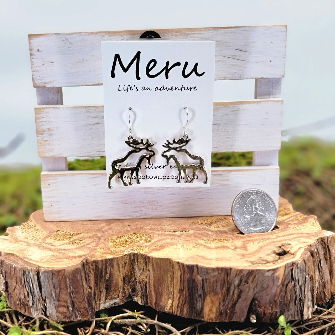 Moose Earrings