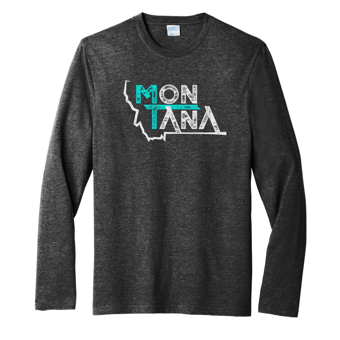 MonTana Long Sleeve Tri-blend Tee