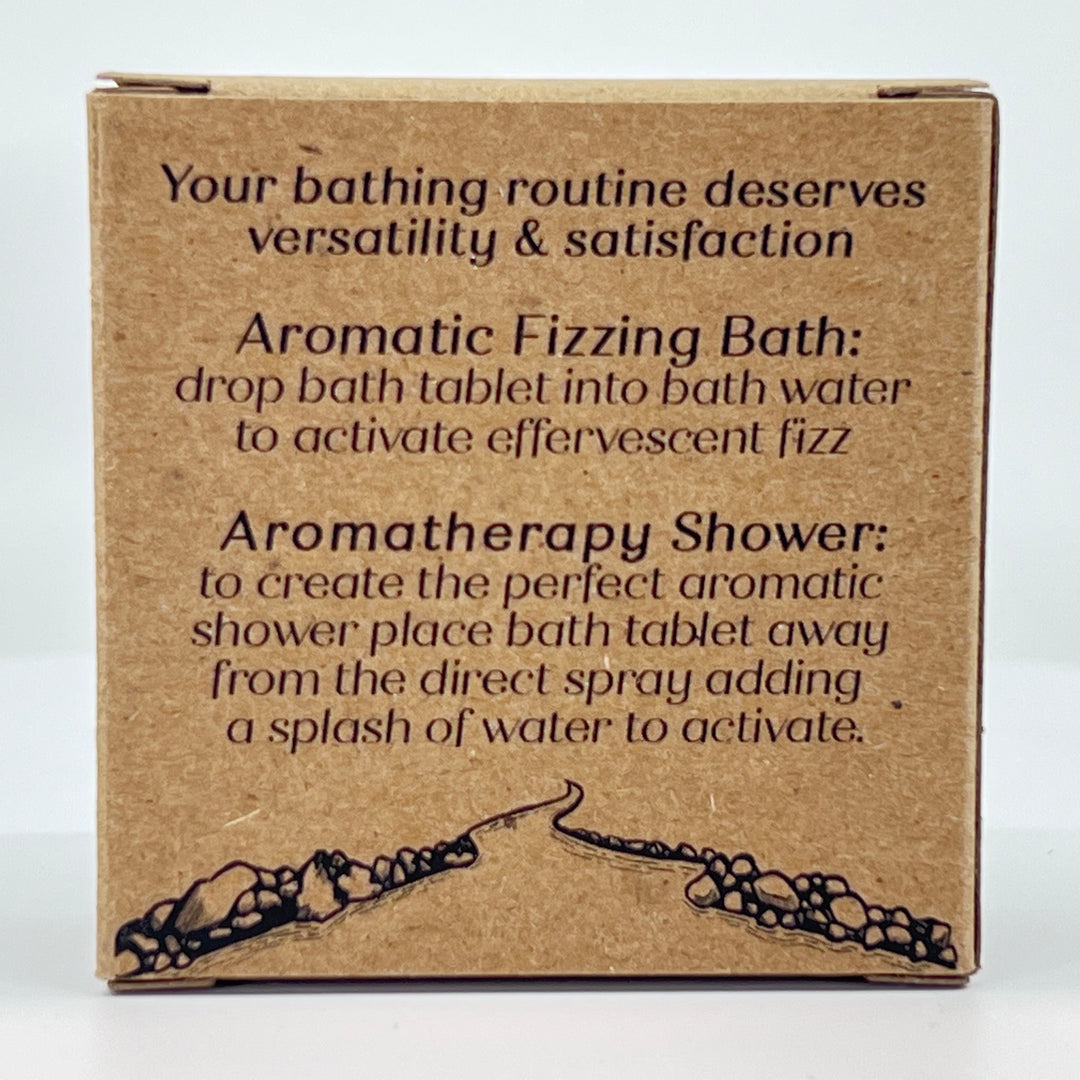 Rejuvenate Shower Steamer - Peppermint, Eucalyptus & Lemon - handcrafted bath and shower steamer made in Montana by Rock Creak Soaps
