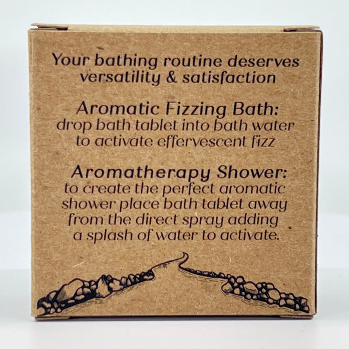 Rejuvenate Shower Steamer - Peppermint, Eucalyptus & Lemon - handcrafted bath and shower steamer made in Montana by Rock Creak Soaps