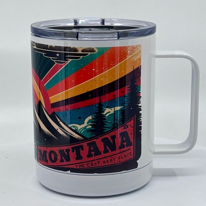 Circus Sun Mountain 10 oz Stainless Coffee Mug