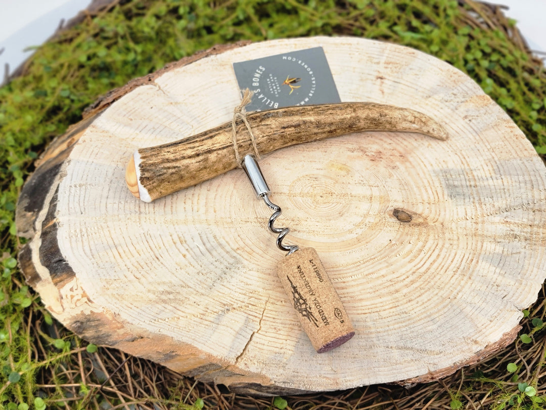 Wine Bottle Opener Wood cap