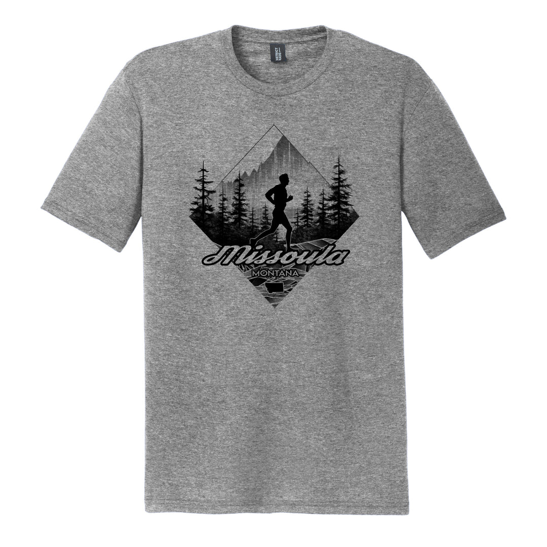 Missoula Running Man Triblend Tee