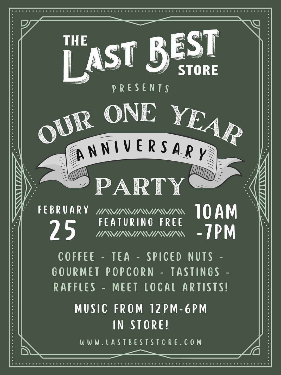 The Last Best Store Celebrates One Year in Business with a Big Bash!