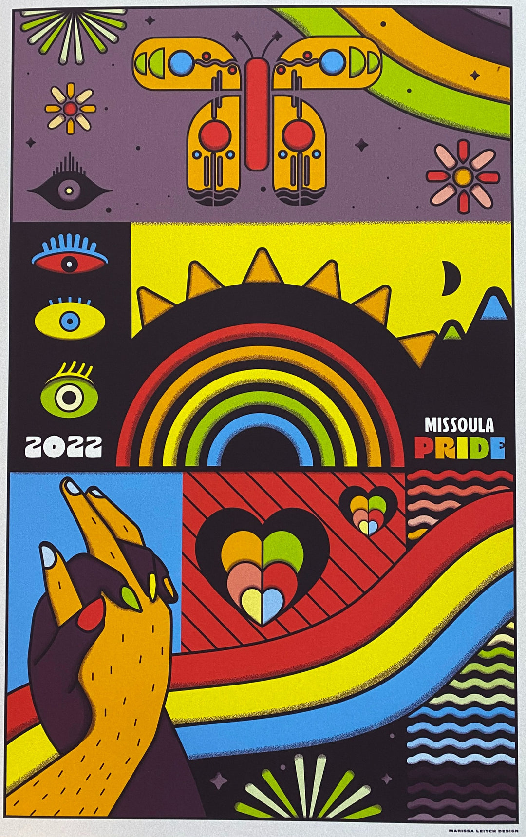 2022 Missoula Pride Collectible Poster