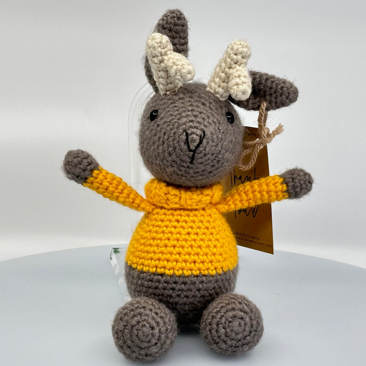 Crochet Jackalope Stuffie