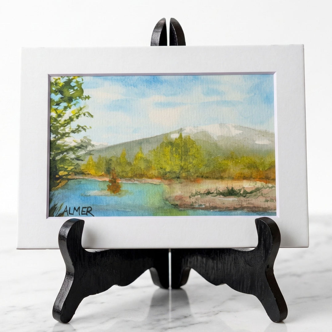 Matted Print - Bitterroot Spring