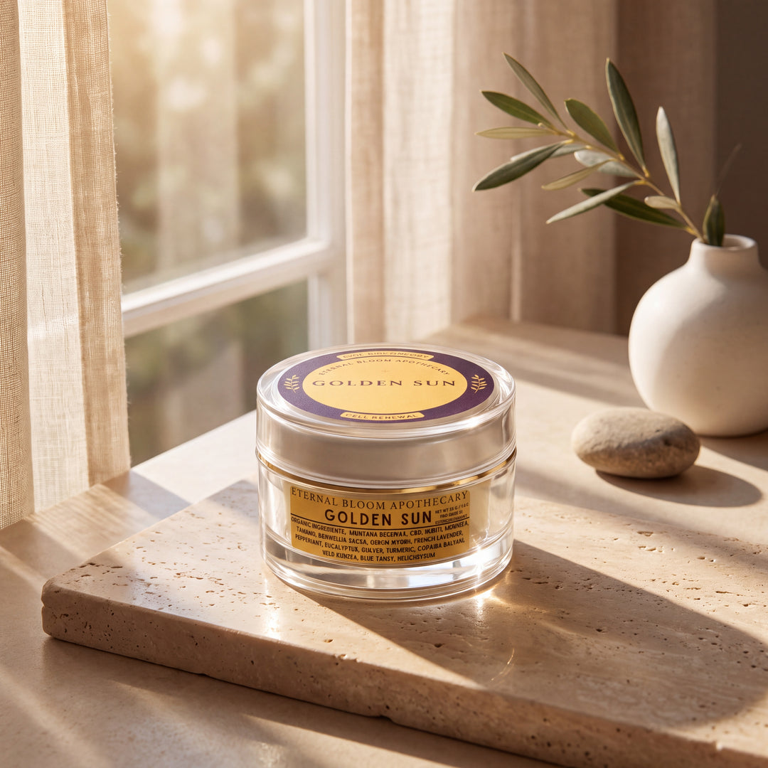 A clear glass jar labeled &