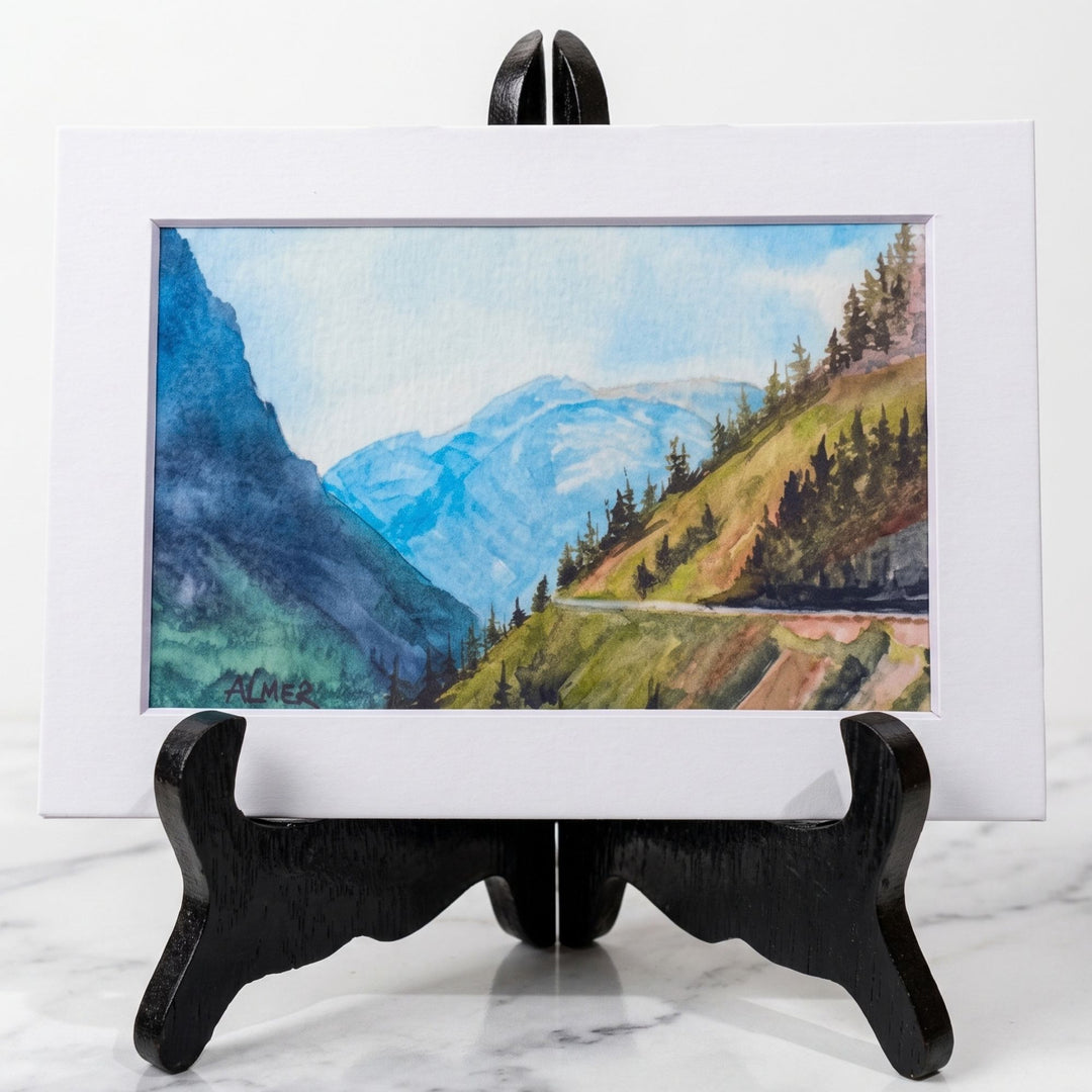 Matted Print - Going to the Sun