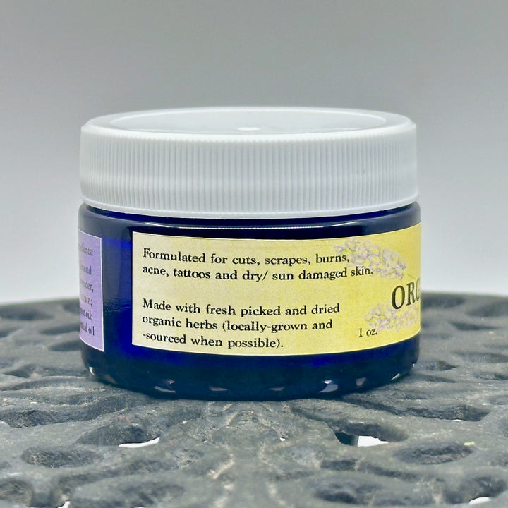 1 oz. jar of Dr. Smith Botanicals' Lavender Organic Healing Balm, description