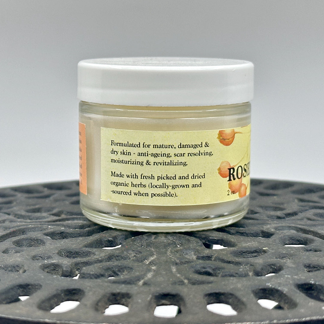 2 oz. jar of Dr. Smith Botanicals' Sandalwood & Frankincense Rosehip Oil Face Balm, description