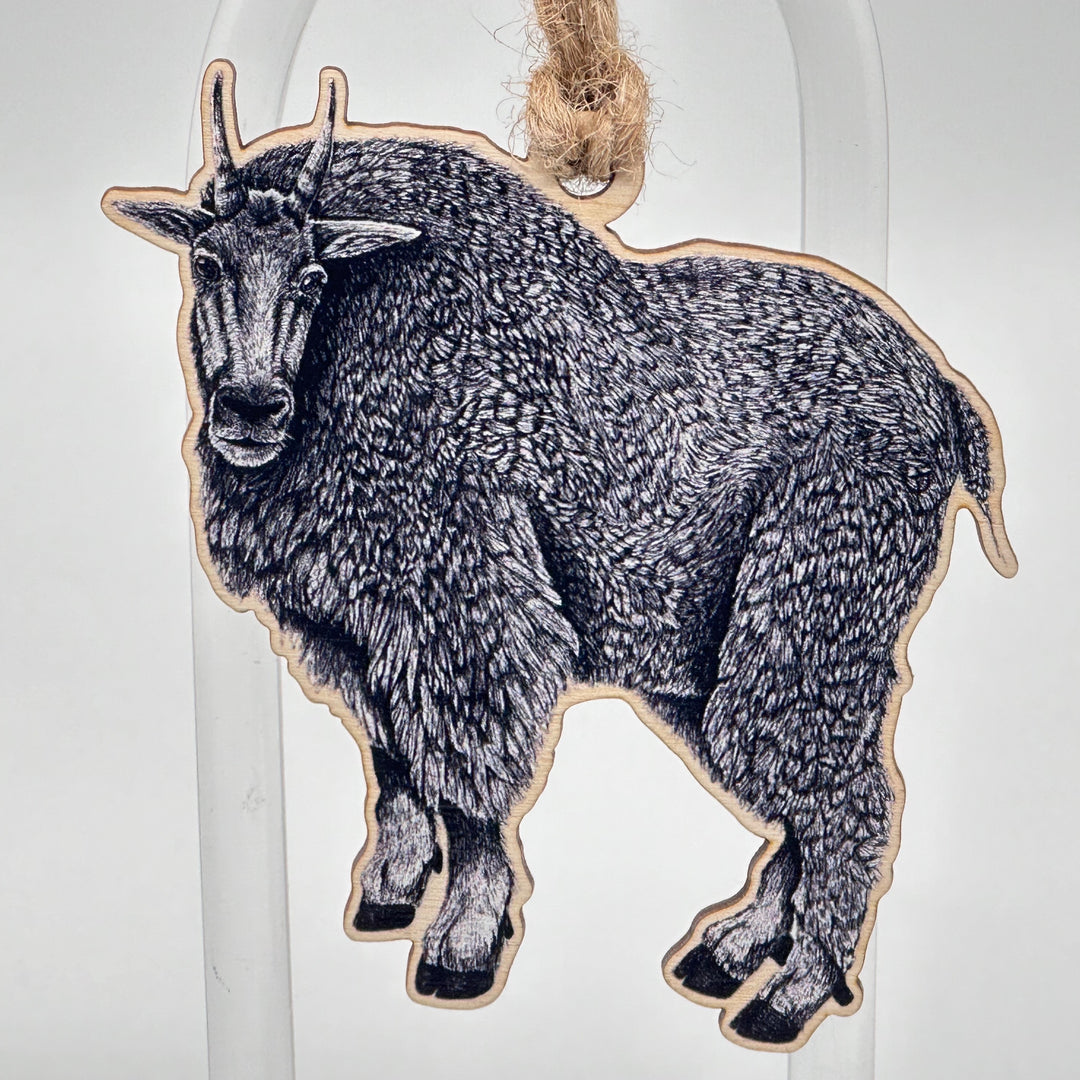 Mountain Goat Ornament