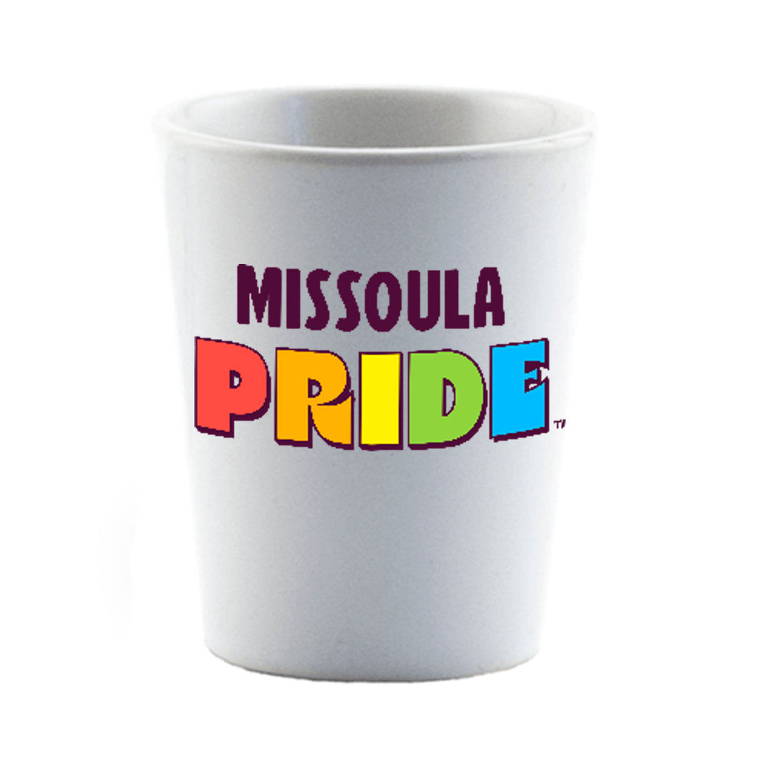 Missoula PRIDE 2oz Shot Glass