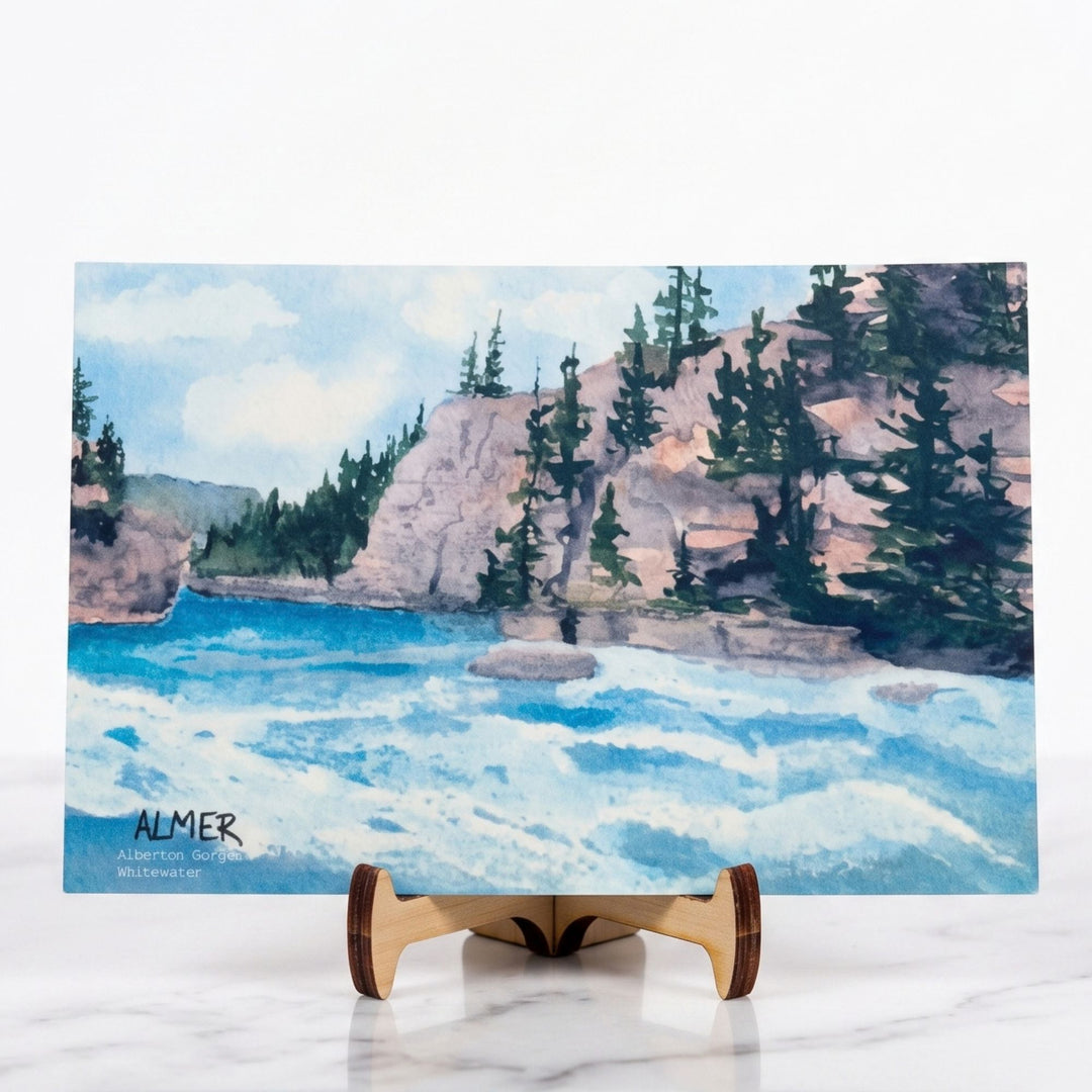 Postcard - Alberton Whitewater
