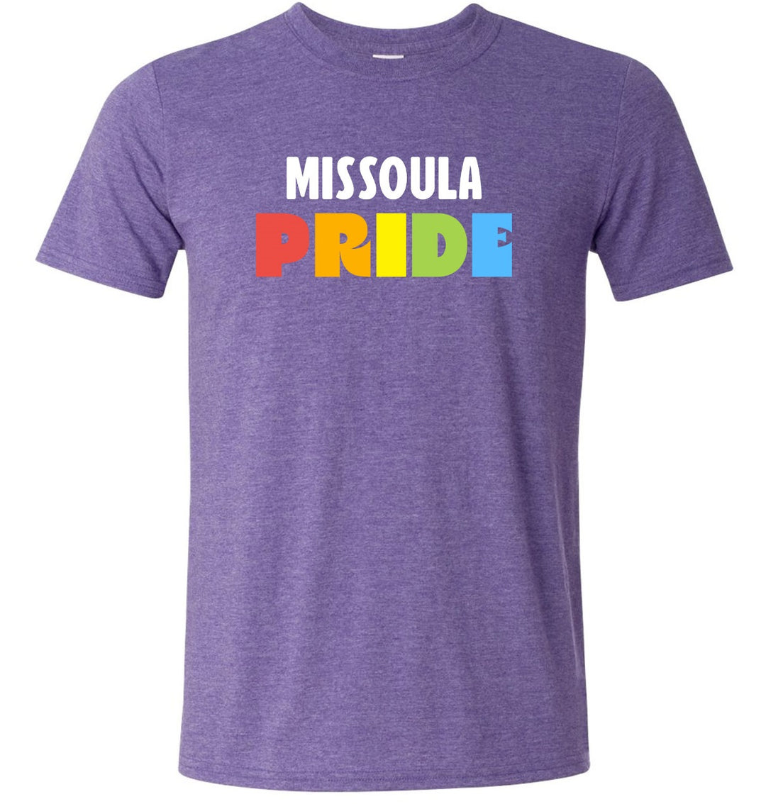 Missoula PRIDE T-Shirt - Black or Purple