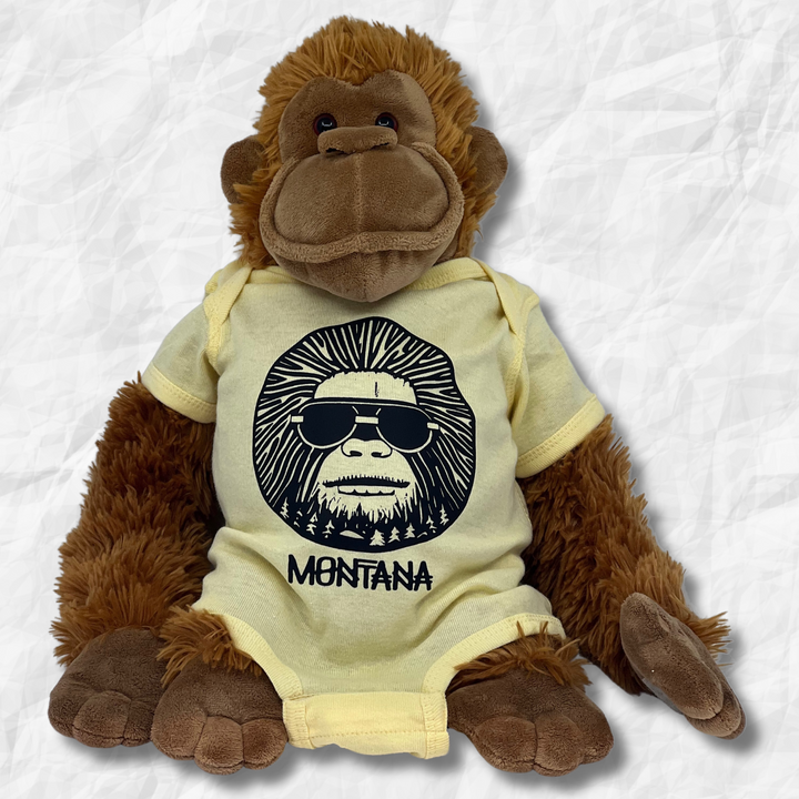 Montana Bigfoot Sun Infant Onesie The Last Best Store