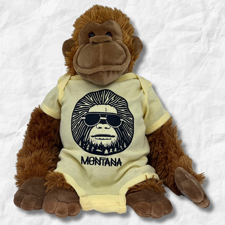 Montana Bigfoot Sun Infant Onesie