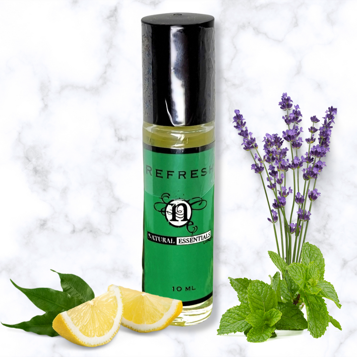 Refresh Essential Oil Roller - Lemon, Grapefruit, Peppermint & Lavender