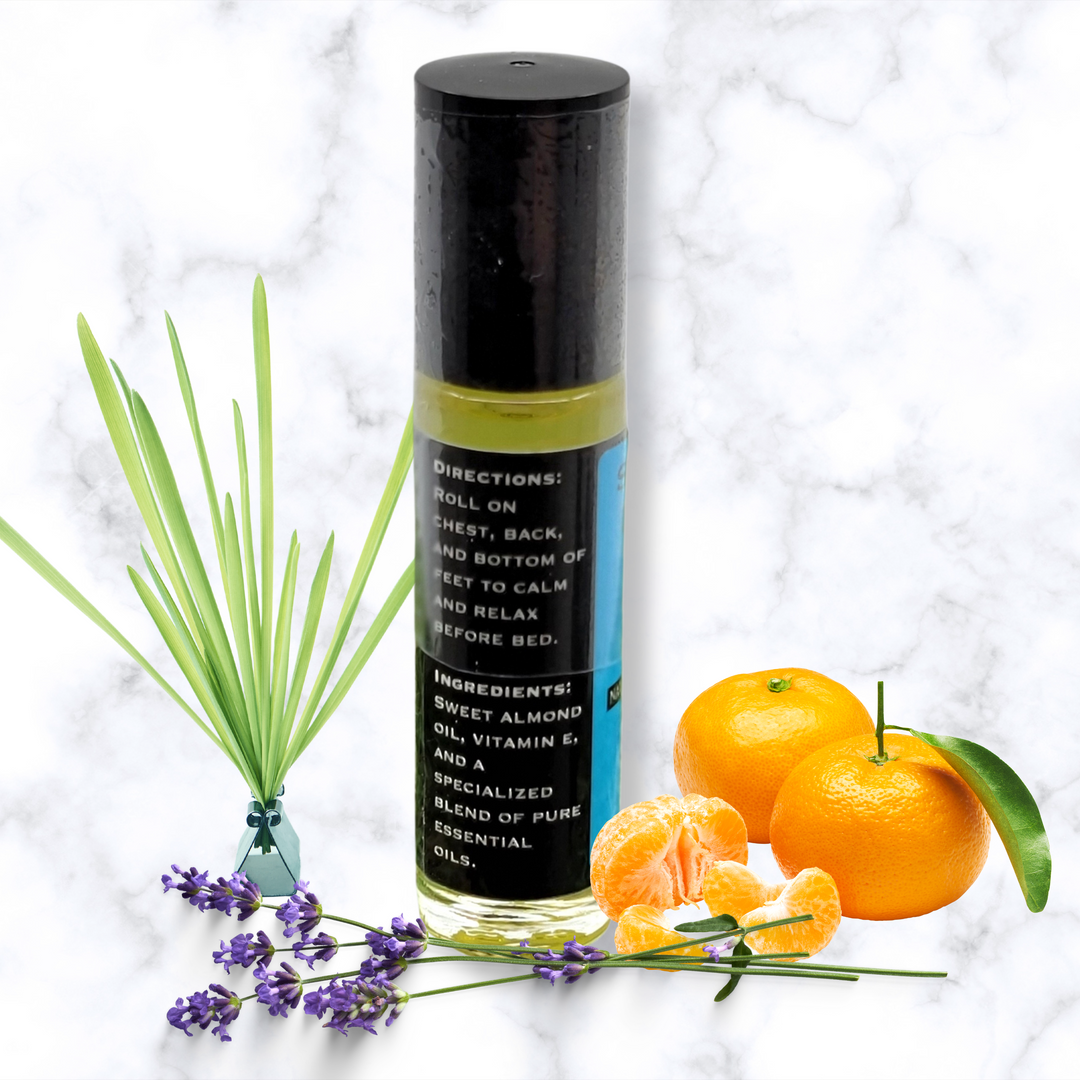 Sweet Dreams Essential Oil Roller - Lavender, Mandarin Orange & Vetiver