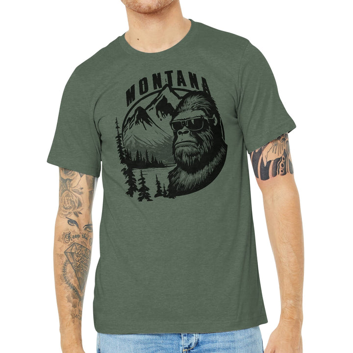 Bigfoot Adventure - Unisex Soft Blend Tee