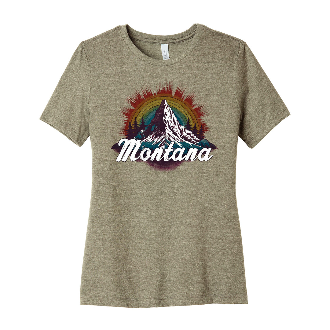 Rainbow Mountain Ladies Soft Blend Tee