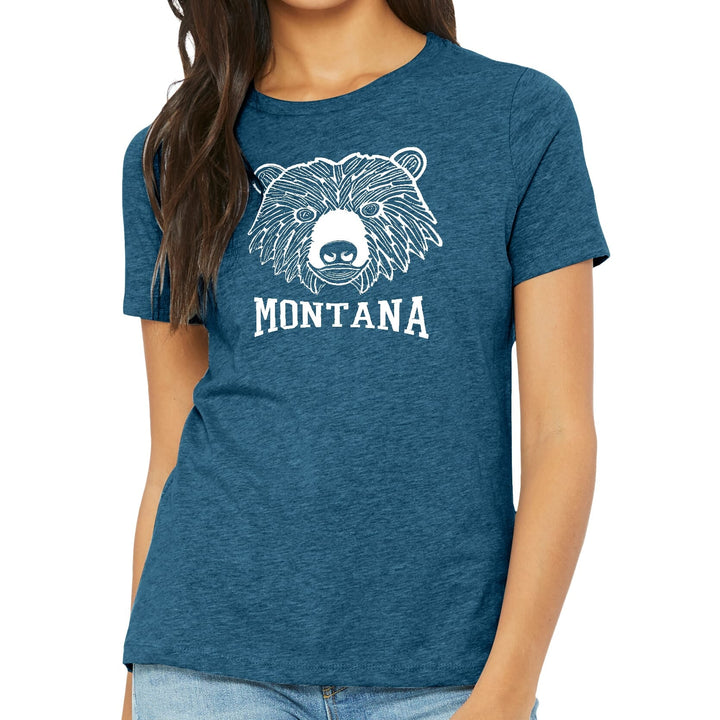 Happy Bear - Ladies Soft Blend Tee