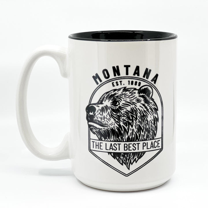 Bear Face Montana, The Last Best Place Mug
