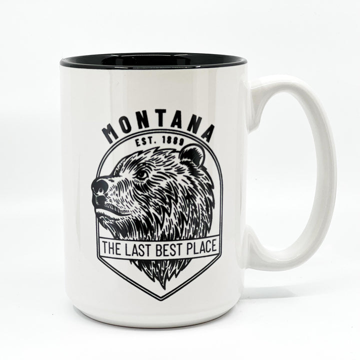 Bear Face Montana, The Last Best Place Mug