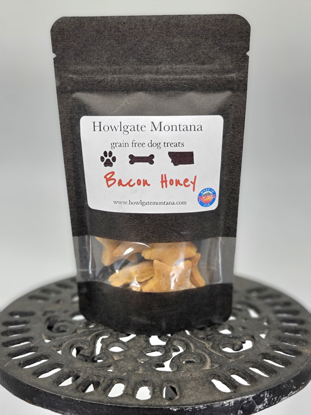 Bacon and Honey Spent Grain Dog Treats Mini